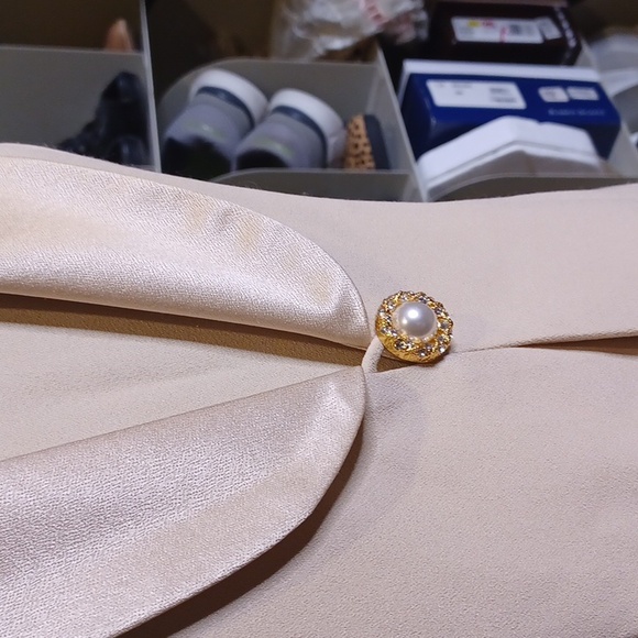 80s 90s J.R. Nites by Caliendo 2-piece dress size 6 - Picture 3 of 6